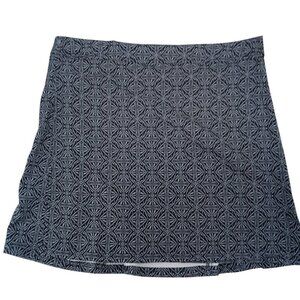 RipSkirt Length 2 Wrap Geometric Skirt Coverup Size XL Black White Adjustable